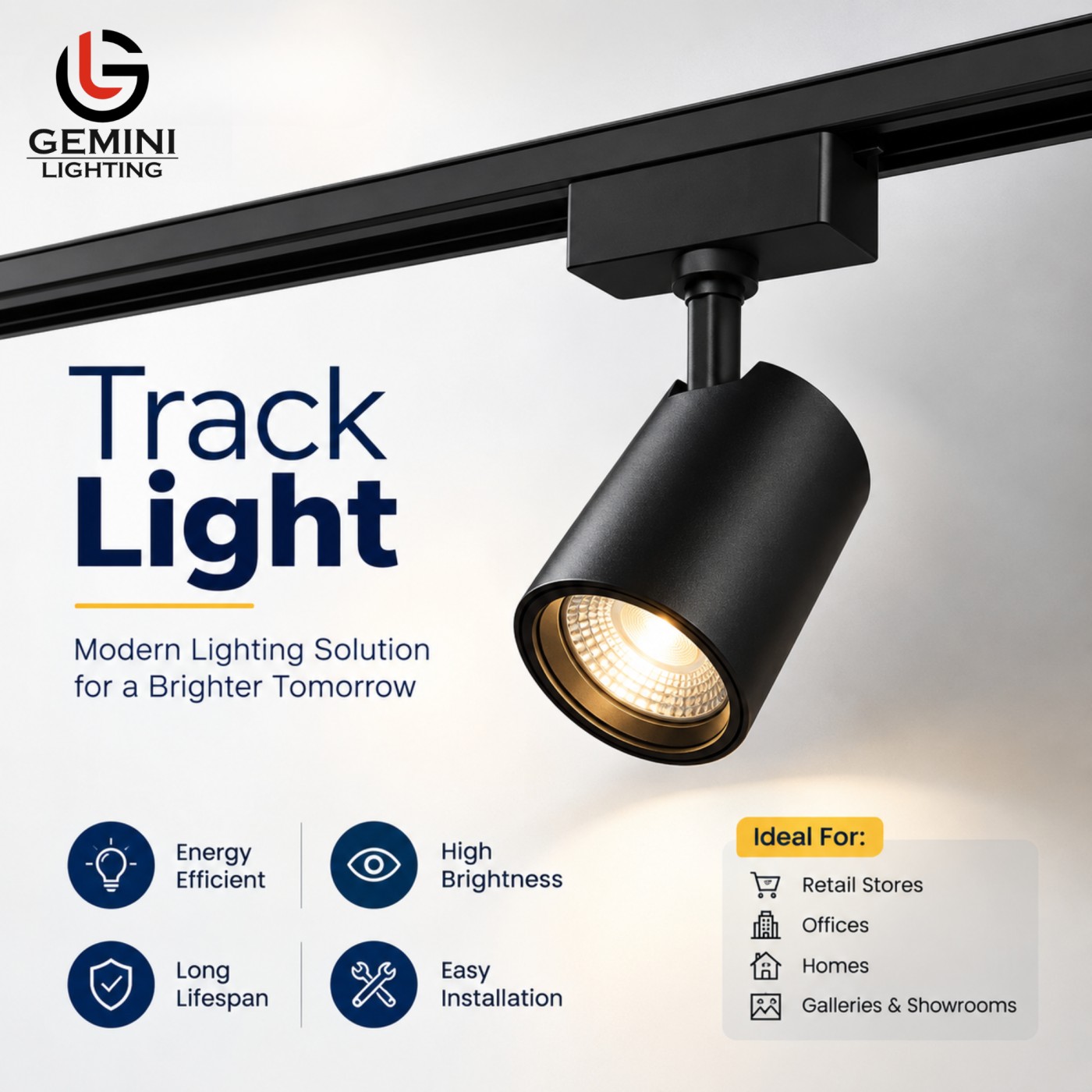 Track Lights The Perfect Blend of Style, Performance & Energy Efficiency